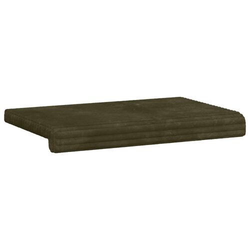 Jastučić za klupu Plišani kord Zelena Dubina 35 cm - Zelena 60 x 38 x 6,5 cm Cijena