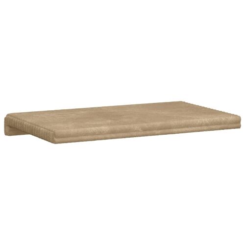 Jastučić za klupu Plišani kord Sivosmeđa Dubina 35 cm - Sivosmeđa 60 x 38 x 6,5 cm Cijena