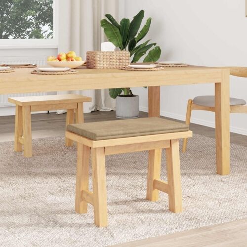 Jastučić za klupu Plišani kord Sivosmeđa Dubina 35 cm - Sivosmeđa 60 x 38 x 6,5 cm Cijena