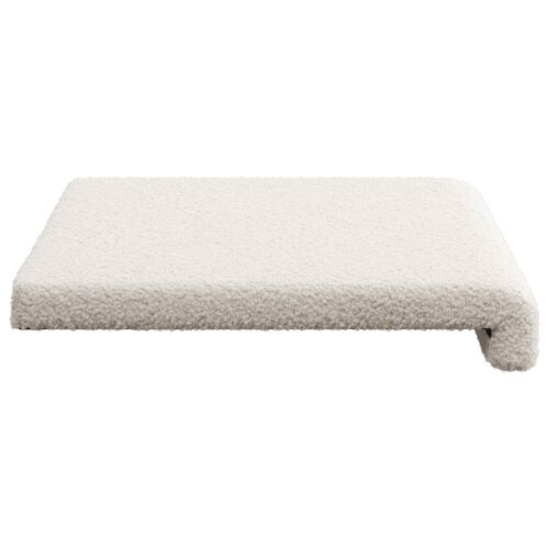 Jastučić za klupu Sherpa Tkanina Krem Dubina 35 cm - Krem 60 x 38 x 6,5 cm Cijena