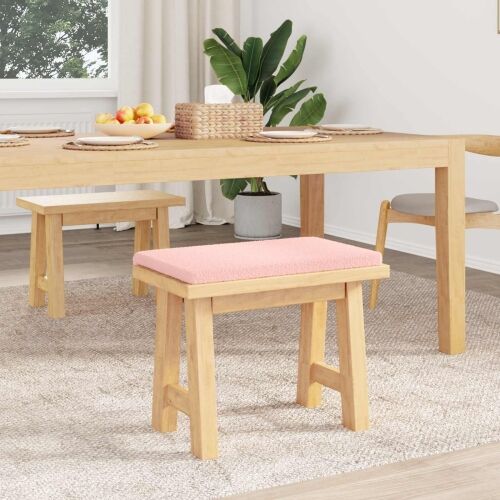 Jastučić za klupu Sherpa Tkanina Ružičasta Dubina 35 cm - Ružičasta 60 x 38 x 6,5 cm Cijena