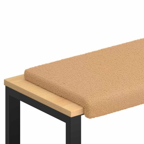 Jastučić za klupu Sherpa Tkanina Bež Dubina 35 cm - Bež 60 x 38 x 6,5 cm Cijena