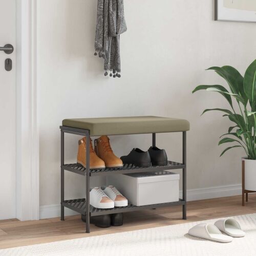 Jastučić za klupu Teksturirani baršun Kaki Dubina 35 cm - Kaki 60 x 38 x 6,5 cm Cijena