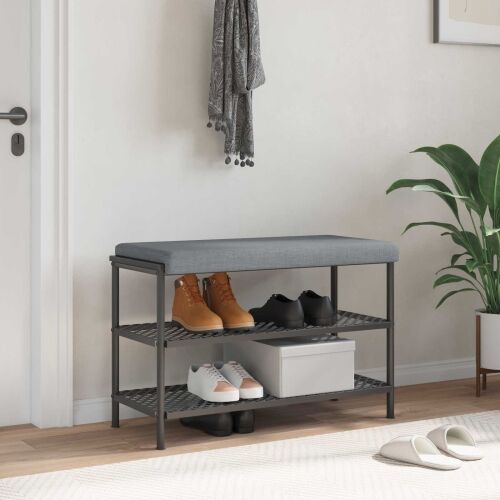 Jastučić za klupu Tkanina Svjetlosiva Dubina 35 cm - Svjetlosiva 80 x 38 x 6,5 cm Cijena