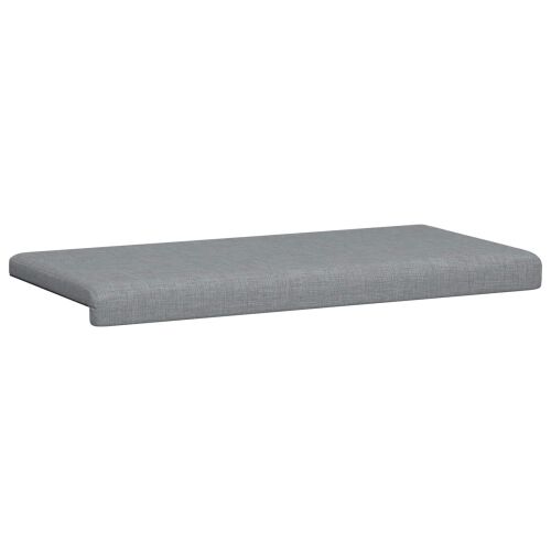 Jastučić za klupu Tkanina Svjetlosiva Dubina 35 cm - Svjetlosiva 80 x 38 x 6,5 cm Cijena