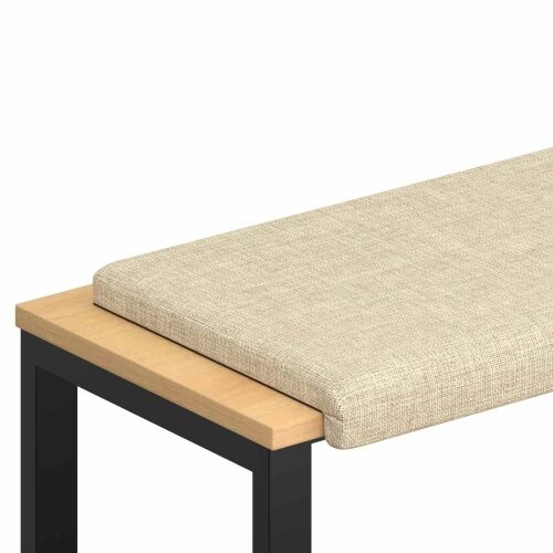 Jastučić za klupu Tkanina Krem Dubina 35 cm - Krem 80 x 38 x 6,5 cm Cijena