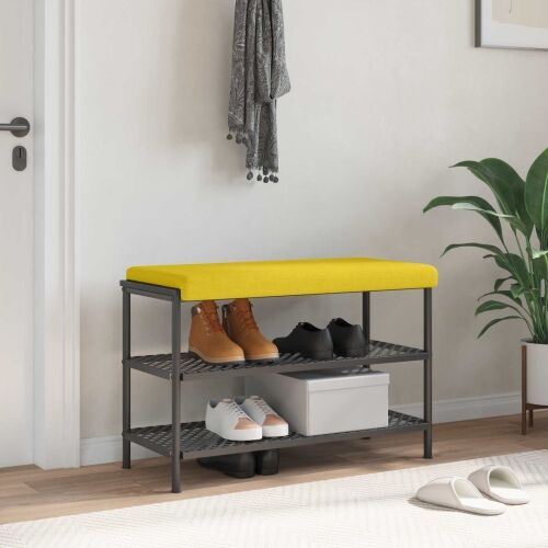 Jastučić za klupu Tkanina Svijetlo žuta Dubina 35 cm - Svjetložuta 80 x 38 x 6,5 cm Cijena