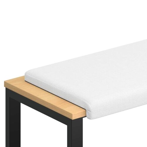 Jastučić za klupu Tkanina Bijela Dubina 35 cm - Bijela 80 x 38 x 6,5 cm Cijena