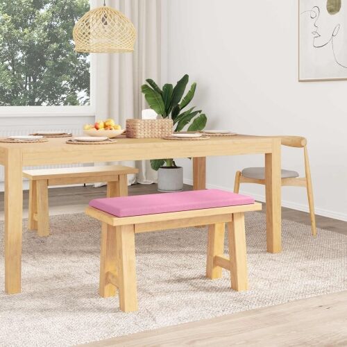 Jastučić za klupu Tkanina Ružičasta Dubina 35 cm - Ružičasta 80 x 38 x 6,5 cm Cijena