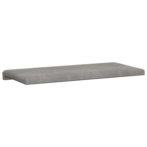 Jastučić za klupu Baršun Svjetlosiva Dubina 35 cm - Svjetlosiva 80 x 38 x 6,5 cm Cijena
