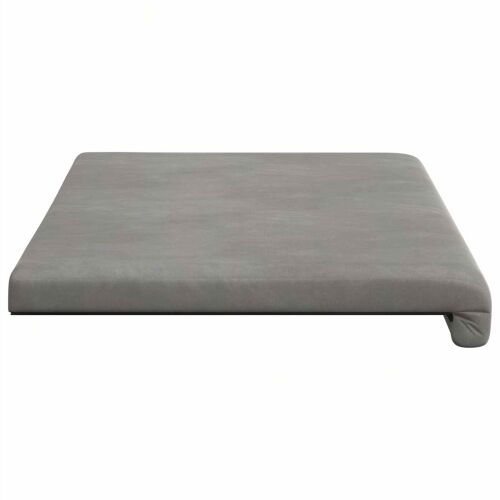 Jastučić za klupu Baršun Svjetlosiva Dubina 35 cm - Svjetlosiva 80 x 38 x 6,5 cm Cijena