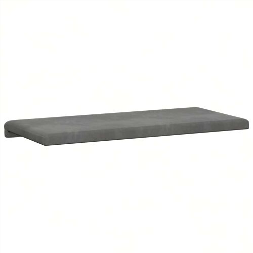 Jastučić za klupu Baršun Tamnosiva Dubina 35 cm - Tamnosiva 80 x 38 x 6,5 cm Cijena