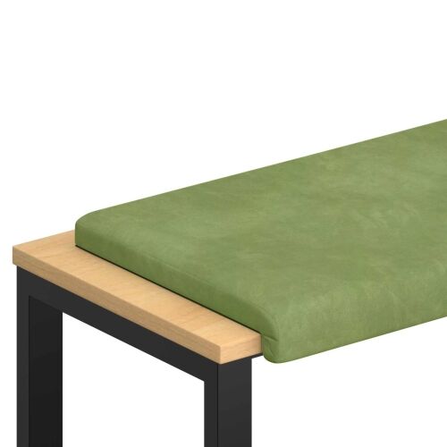 Jastučić za klupu Baršun Svijetlo zelena Dubina 35 cm - Svijetlo zelena 80 x 38 x 6,5 cm Cijena