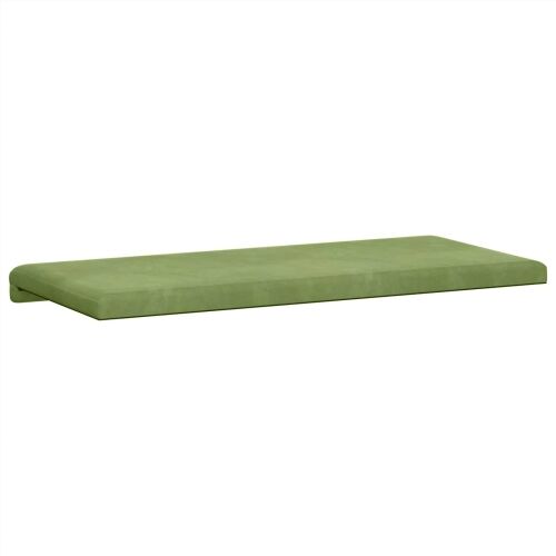 Jastučić za klupu Baršun Svijetlo zelena Dubina 35 cm - Svijetlo zelena 80 x 38 x 6,5 cm Cijena