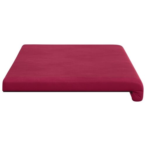 Jastučić za klupu Baršun Vinska crvena Dubina 35 cm - boja crnog vina 80 x 38 x 6,5 cm Cijena