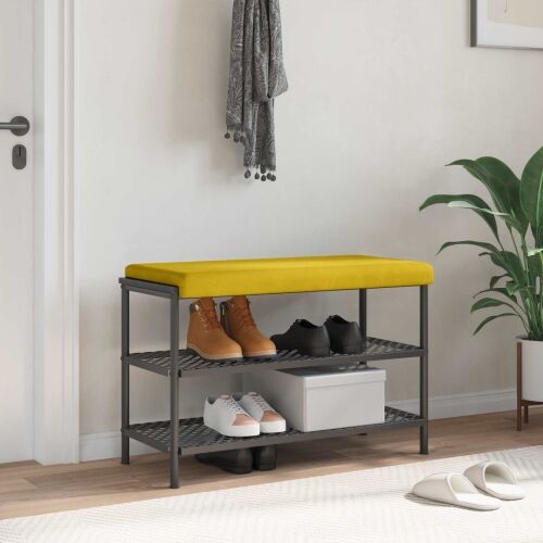 Jastučić za klupu Baršun Žuta Dubina 35 cm - Žuta 80 x 38 x 6,5 cm Cijena