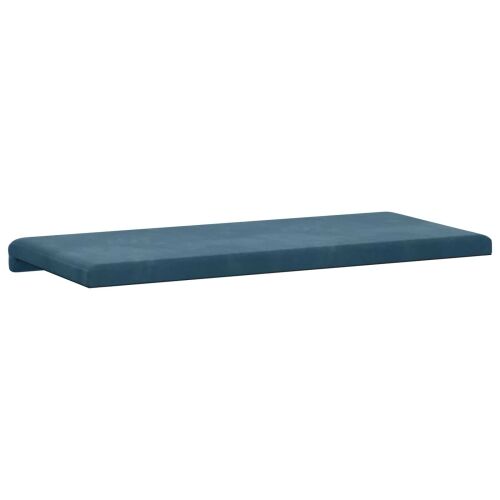 Jastučić za klupu Baršun Plava Dubina 35 cm - Plava 80 x 38 x 6,5 cm Cijena