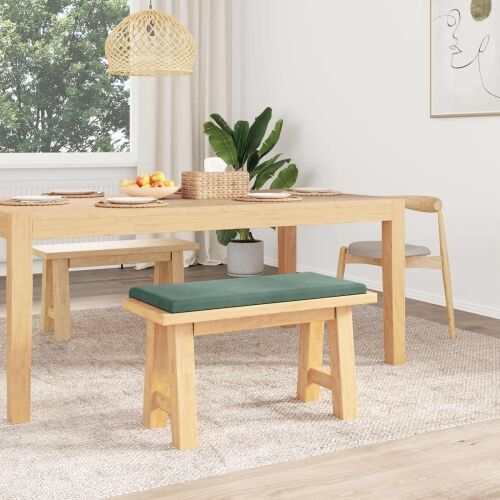 Jastučić za klupu Baršun Morska zelena Dubina 35 cm - zelena boja mora 80 x 38 x 6,5 cm Cijena