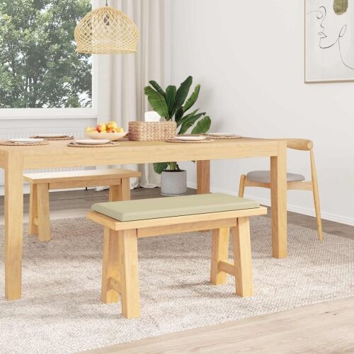 Jastučić za klupu Umjetna koža Krem Dubina 35 cm - Krem 80 x 38 x 6,5 cm Cijena