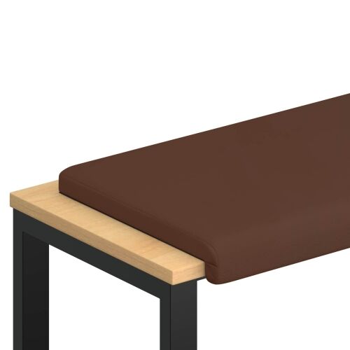 Jastučić za klupu Umjetna koža Smeđa Dubina 35 cm - Smeđa 80 x 38 x 6,5 cm Cijena