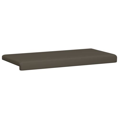 Jastučić za klupu Umjetna koža Siva Dubina 35 cm - Siva 80 x 38 x 6,5 cm Cijena