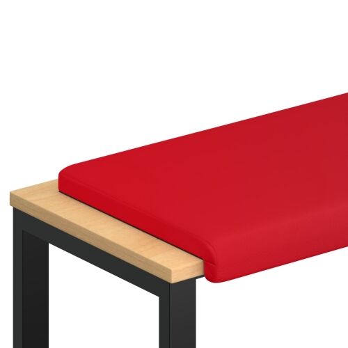 Jastučić za klupu Umjetna koža Crvena Dubina 35 cm - Crvena 80 x 38 x 6,5 cm Cijena