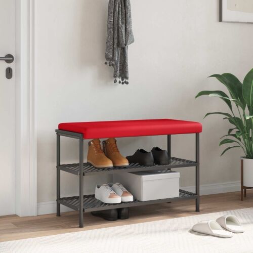 Jastučić za klupu Umjetna koža Crvena Dubina 35 cm - Crvena 80 x 38 x 6,5 cm Cijena