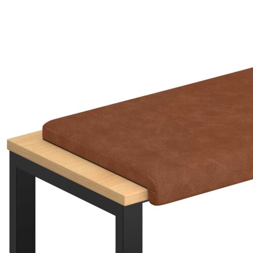 Jastučić za klupu Umjetna koža Smeđa Dubina 35 cm - Smeđa 80 x 38 x 6,5 cm Cijena