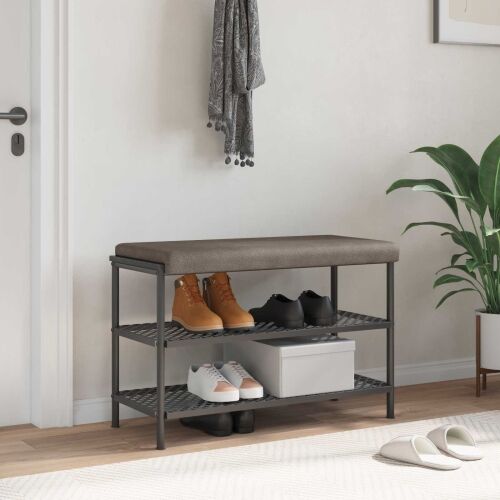 Jastučić za klupu Umjetna koža Siva Dubina 35 cm - Siva 80 x 38 x 6,5 cm Cijena