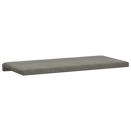 Jastučić za klupu Kord Svjetlosiva Dubina 35 cm - Svjetlosiva 80 x 38 x 6,5 cm Cijena