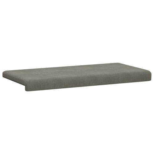 Jastučić za klupu Kord Svjetlosiva Dubina 35 cm - Svjetlosiva 80 x 38 x 6,5 cm Cijena
