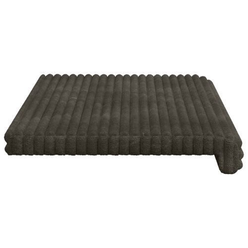 Jastučić za klupu Plišani kord Antracit Dubina 35 cm - Antracit 80 x 38 x 6,5 cm Cijena