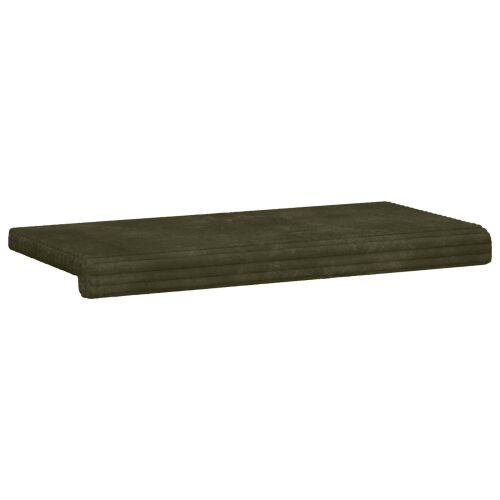 Jastučić za klupu Plišani kord Zelena Dubina 35 cm - Zelena 80 x 38 x 6,5 cm Cijena