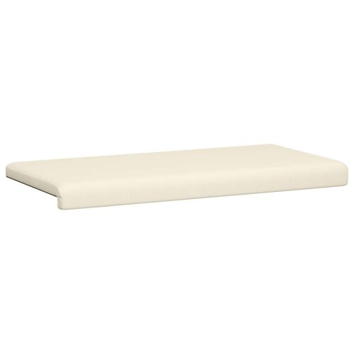 Jastučić za klupu Teksturirani baršun Krem Dubina 35 cm - Krem 80 x 38 x 6,5 cm Cijena