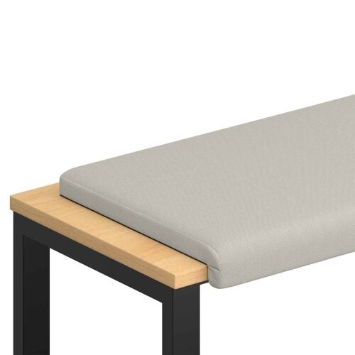 Jastučić za klupu Teksturirani baršun Zobena Dubina 35 cm - Zobena 80 x 38 x 6,5 cm Cijena