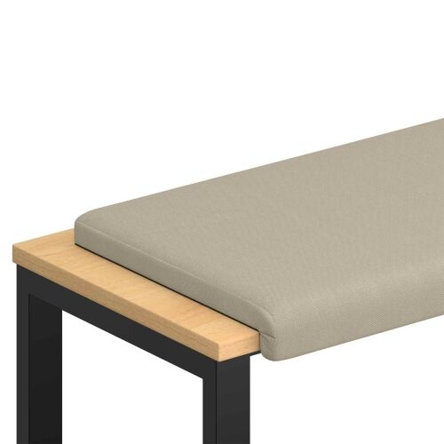 Jastučić za klupu Teksturirani baršun Pijesak Dubina 35 cm - Pijesak 80 x 38 x 6,5 cm Cijena