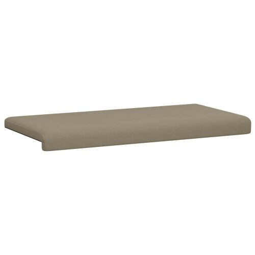 Jastučić za klupu Teksturirani baršun Kaki Dubina 35 cm - Kaki 80 x 38 x 6,5 cm Cijena