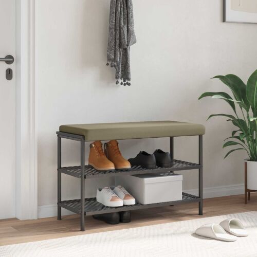 Jastučić za klupu Teksturirani baršun Kaki Dubina 35 cm - Kaki 80 x 38 x 6,5 cm Cijena