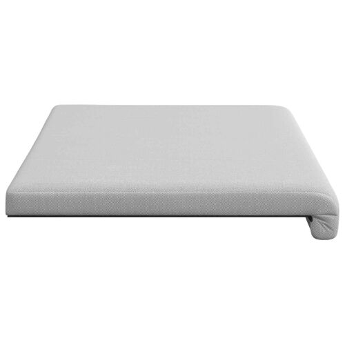Jastučić za klupu Teksturirani baršun Svjetlosiva Dubina 35 cm - Svjetlosiva 80 x 38 x 6,5 cm Cijena