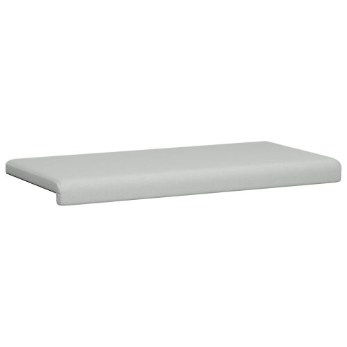 Jastučić za klupu Teksturirani baršun Svjetlosiva Dubina 35 cm - Svjetlosiva 80 x 38 x 6,5 cm Cijena
