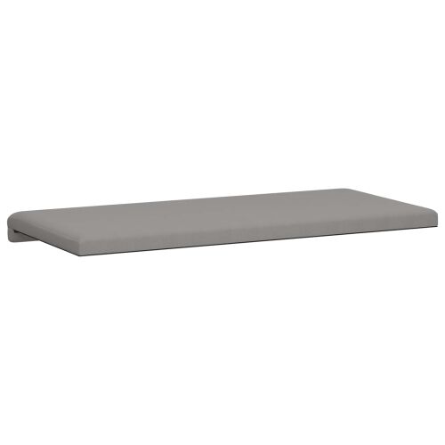 Jastučić za klupu Teksturirani baršun Tamnosiva Dubina 35 cm - Tamnosiva 80 x 38 x 6,5 cm Cijena