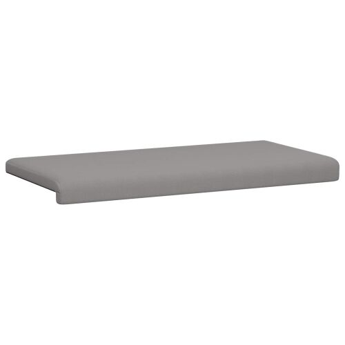 Jastučić za klupu Teksturirani baršun Tamnosiva Dubina 35 cm - Tamnosiva 80 x 38 x 6,5 cm Cijena