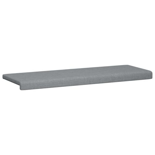 Jastučić za klupu Tkanina Svjetlosiva Dubina 35 cm - Svjetlosiva 110 x 38 x 6,5 cm Cijena