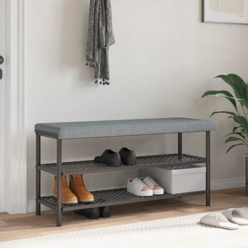Jastučić za klupu Tkanina Svjetlosiva Dubina 35 cm - Svjetlosiva 110 x 38 x 6,5 cm Cijena