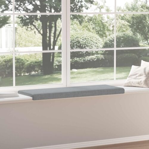 Jastučić za klupu Tkanina Svjetlosiva Dubina 35 cm - Svjetlosiva 110 x 38 x 6,5 cm Cijena