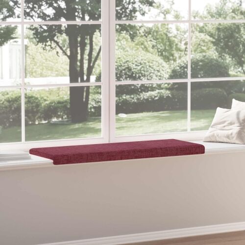 Jastučić za klupu Tkanina Vinska crvena Dubina 35 cm - boja crnog vina 110 x 38 x 6,5 cm Cijena