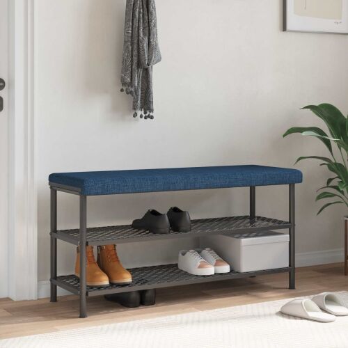 Jastučić za klupu Tkanina Plava Dubina 35 cm - Plava 110 x 38 x 6,5 cm Cijena