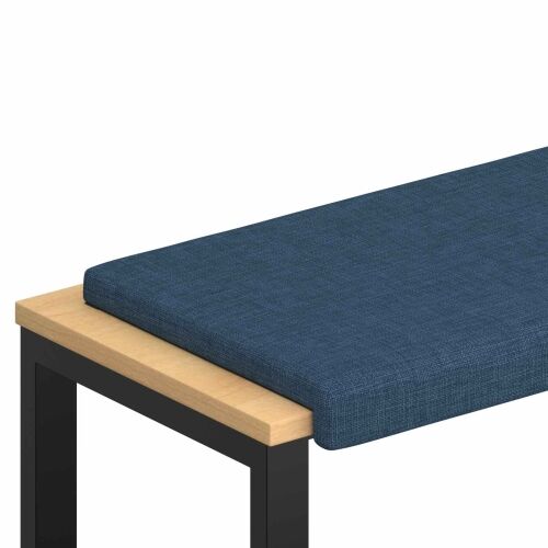 Jastučić za klupu Tkanina Plava Dubina 35 cm - Plava 110 x 38 x 6,5 cm Cijena