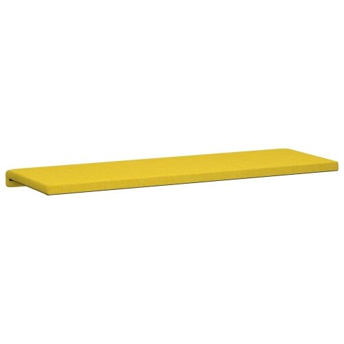 Jastučić za klupu Tkanina Svijetlo žuta Dubina 35 cm - Svjetložuta 110 x 38 x 6,5 cm Cijena