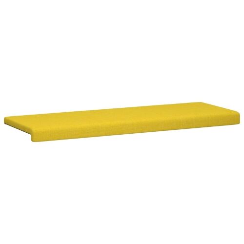 Jastučić za klupu Tkanina Svijetlo žuta Dubina 35 cm - Svjetložuta 110 x 38 x 6,5 cm Cijena
